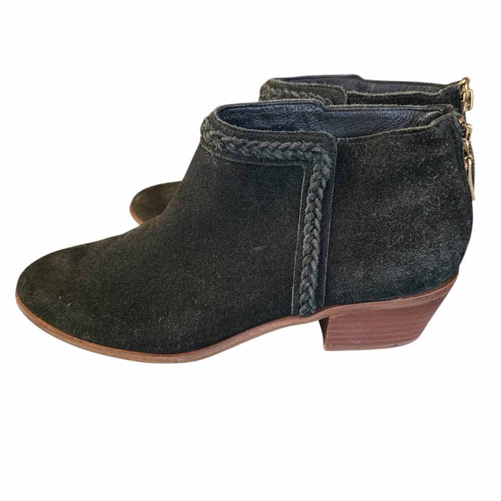 Rowen Women's Size 8 Suede Heeled Bootie Ankle Boots